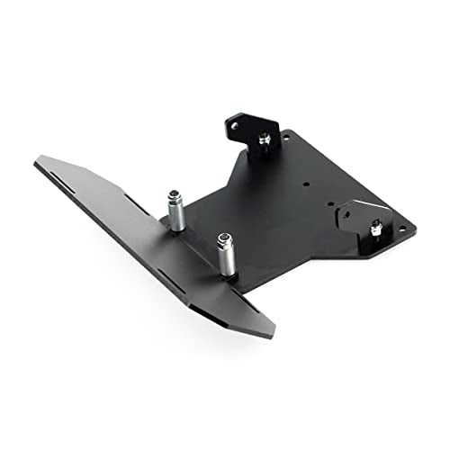 LCX Racing 1/10th RC Crawler Car CNC Machined Aluminum Battery Tray Forward Shifting Combo Relocate for RC Car Axial SCX10 II 90046, Upgrades Parts Accessories