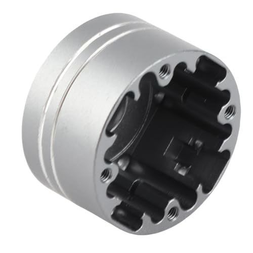 RC Metal Differential Gear Set, Aluminum Drive Gear Upgrade for TT02 XV02, Racing Performance Enhancement Kit - color: Ti Color