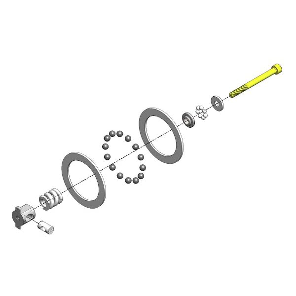 MIP Super Diff, Carbide Rebuild Kit, All Team Associated 1/10 17095