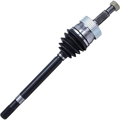 Detroit Axle - 4WD Front Driver & Passenger Side CV Axle Shafts Replacement | for Jeep Grand Cherokee Comanche Wagoneer - 2pc Set - size: 134_AX _ 135_AX-NEW/Pair