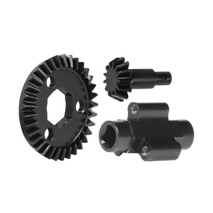 RC Car Upgrade Parts for Axial 1/18 for Capra for UTB18 for Unlimited for Trail Buggy RC Rig Crawler Upgrade Parts Metal Bevel Gear Set 33T/13T Axle Differential Spool(Gear and Spool Set) - size: Gear and Spool Set