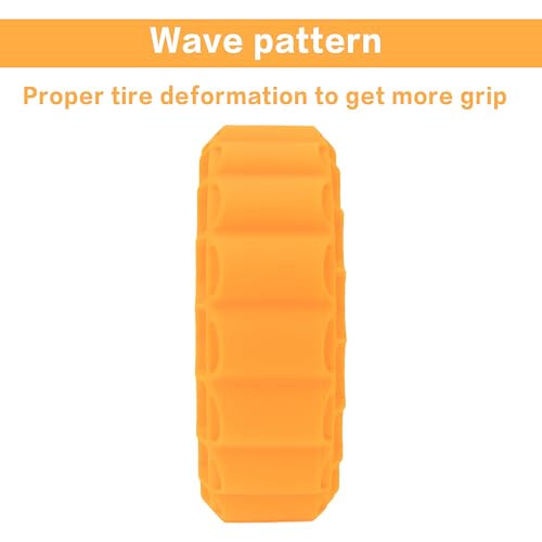 MEUS RACING Soft Silicone Rubber Inserts for 118-122mm 1.9" Tires (Soft) - color: Soft