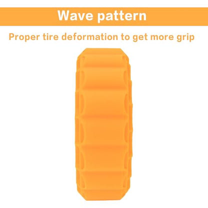 MEUS RACING Soft Silicone Rubber Inserts for 118-122mm 1.9" Tires (Soft) - color: Soft