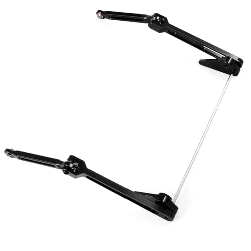 Aluminum Alloy Rear Anti Swing Rod & Stabilizer Bar Set | Upgrade Parts, For 1/10 Losi Hammer Rey U4, RC Crawler Car