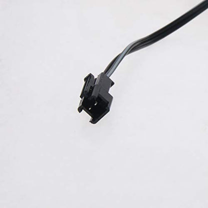 Heyiarbeit 2Pcs SM-2P Nickel Cadmium Nickel Hydrogen USB Charging Cable USB Charger Power Adapter Cable 8.4V for RC Car Ni-MH Ni-CD Battery Black - size: SM-2P 2Pcs