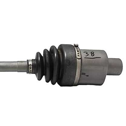 Detroit Axle - Front Right Passenger Side CV Axle Shaft Assembly | Replacement for 1990 1991 1992 Dodge Monaco Eagle Premier - size: 38_AX/Single