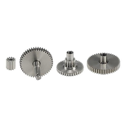 Stainless Steel TRX4M Overdrive Underdrive Transmission Gear Pinion Set for 1/18 RC Crawler Car TRX4-M Upgrade Parts (40.3:1)