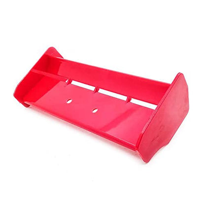 RC Car Wing Tail Wing Spoiler for 1/10 HSP 94106 94107 94166 RC Racing Car & Off-Road Buggy,Replace 06021 (Red) - color: Red