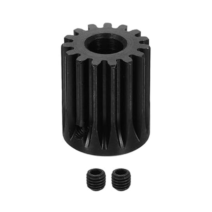 uxcell 1.5 Mod 15T Spur Gear 10mm Bore, 1045 Steel Pinion Gear Black Surface Treatment, 20°Pressure Angle, for Spur Rack and RC Model Car or Motor DIY - size: 1.5 Mod 15T, 10mm