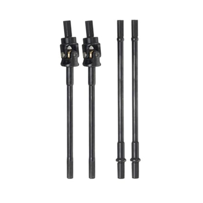 RC Car Drive Shafts for UTB10 for Unlimited for Trail 1/10 for Axial for Capra F9 Portal Stub Axle Universal Joint Driveshaft Straight Shaft Buggy RC Crawler Car Parts(2 in 1) - size: 2 in 1