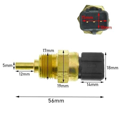 4X Auto Parts Car Coolant Temperature Sensor for Hy for un for dai for Ki for a 2000-2015 39220-38030