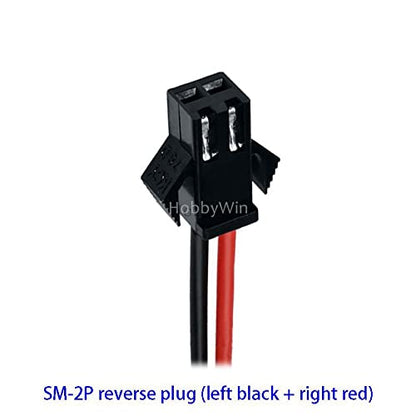7.2V 400mAh NiCD Battery SM-2P Rev Male Plug for RC Model Buggy Car Truck Racing Speed Boat