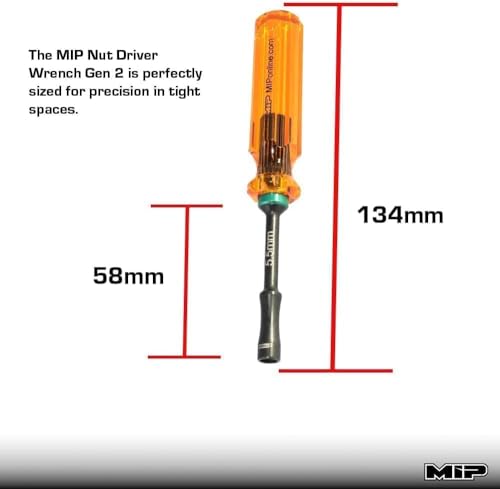 MIP Metric 3 Pack Hex Driver Wrench Set - Precision Drivers Miniature Screwdriver RC Tools (Hex Nut Driver Tool Kit) - style: Hex Nut Driver Tool Kit