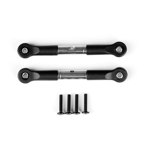 Hosim RC Car Drag Link Accessory Spare Parts C12028 1/10 Scale X08 X07 X05 X07W X15W Brushless High Speed RC Cars Trucks (2PCS/Length 6.9cm)