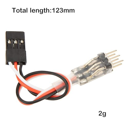 MEUS RACING 3PCS Mini RC Servo Extension Cable Wire Splitter for RC Models Cars Airplanes Robots, Dupont Female to 2.54mm 3-Pin Plug (Group A)