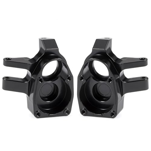 Heavy Brass Weights Portal Steering Knuckles for Capra SCX10 III CP43 CP44 | Weight 113g, Black Hard Coating, Fits 1/10 RC Crawler 4WS LCG Comp Builds