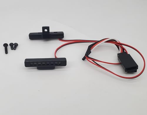 Palumma Front and Rear Light Kit for ARRMA1/18 Typhon RC Car Headlight Tail Light Accessories for ARRMA1/18 Typhon RC Car Upgrade Accessories