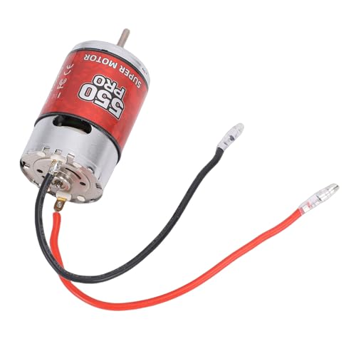 Dpofirs Universal 550 45T Brushed RC Motor 6500RPM | Stainless Steel Shell for Crawler Car Boat