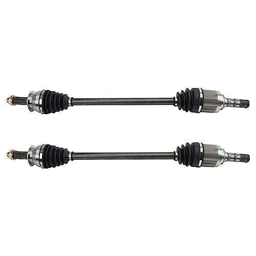 TRQ Front Left and Right CV Axle Assembly Set 2 Piece Compatible with 2017-2023 Subaru Impreza - style: CSA37564