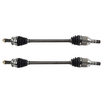 TRQ Front Left and Right CV Axle Assembly Set 2 Piece Compatible with 2017-2023 Subaru Impreza - style: CSA37564