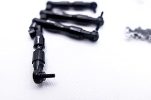 Full SWAY BAR Set (Black) for h 4x4 Slash, Rustler, Stampede, etc...