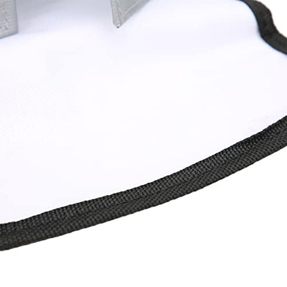 Fireproof Explosion Proof Lipo Battery Bag, Safety Storage Charging Pouch, High Tech Material Bag with Lithium Batteries, 190x75x80mm (Silver)