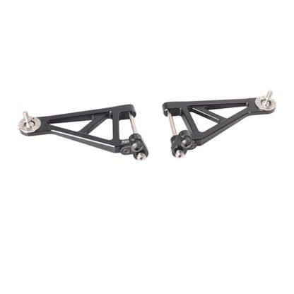 KYX Racing Aluminum Front Suspension Arm Set Upgrades Parts Accessories for 1/10 Rc Crawler Tamiya HOTSHOT II