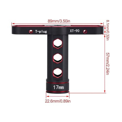 RC Car 17mm Hex Nut Wrench Compatible with 1/8 1/10 Traxxas Axial Arrma HSP Tamiya HPI RC Crawler Truck Buggy Tool