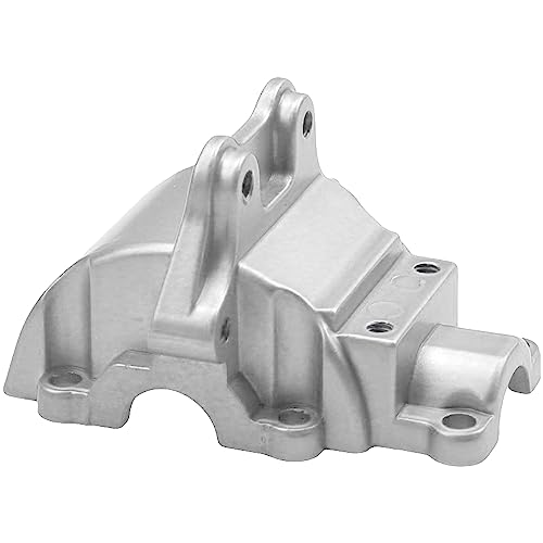 2Pack ShareGoo Metal Differential Gearbox Housing Cover Compatible with WLtoys 144001 124019 124018 1/14 RC Car (Silver) - color: Silver