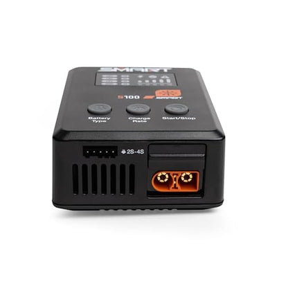 Spektrum Accessories Smart Powerstage Surface Bundle: 5000mAh 2S 50C LiPo Battery (IC3) / 100W S100 Charger, SPMX-1031