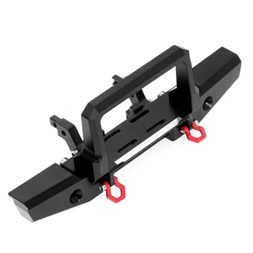 GLOBACT Metal Bumper Set with Winch for TRX4M Defender 1/18 RC Crawler