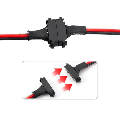 3Pairs RC Models JST Extension Cable Magnetic Snap-on for RC Cars, Planes, Drones, and Other DIY Models (JST Extension Cable)