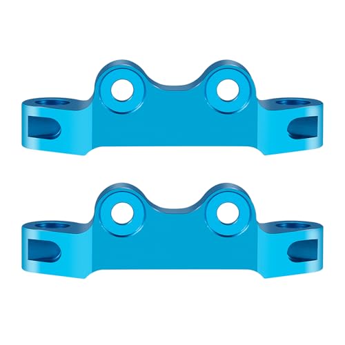 TT02 Aluminum Upper Suspension Arm Mount Fixed Holder Compatible with Tamiya TT02 1/10 RC On Road Touring Car Upgrade Replacement Parts (TT02 Upper Suspension Arm Mount) - color: Tt02 Upper Suspension Arm Mount