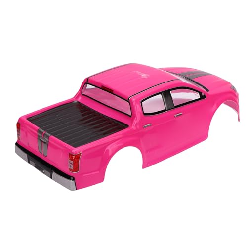 ciciglow 1/10 RC Truck Body Shell Exquisite Craftsmanship with Clear Patterns for Enhancing Fun and Personal Style in PVC (Pink) - color: Pink