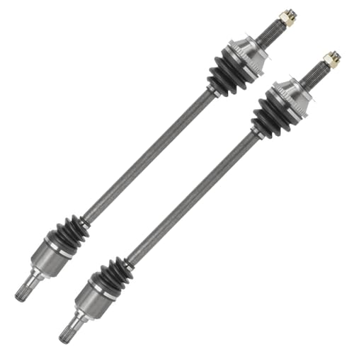 Detroit Axle - AWD Rear CV Axles for 2012-2013 Kia Sorento 2010 2011 2012 | Hyundai Santa Fe, 2pc CV Axle Shafts Assembly Replacement - size: D-0108x2/Pair
