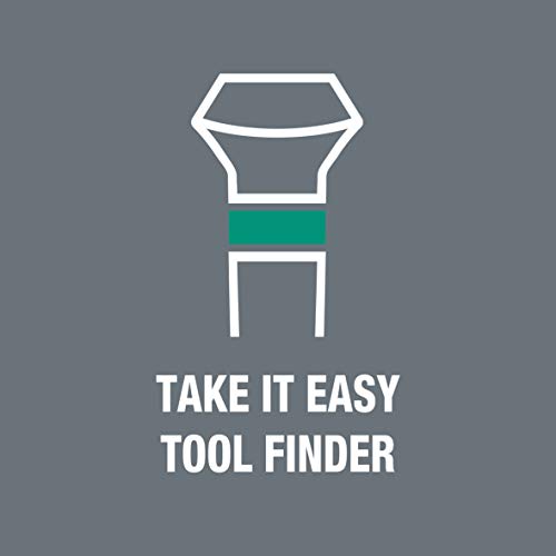 Wera 2035/6 Kraftform MicroSlotted/Phillips Electronics Screwdriver Set and Rack, 6-Piece - size: Slotted: 2.5x80 mm, 3x80 mm, 3.5x80 mm, 4x80 mm
