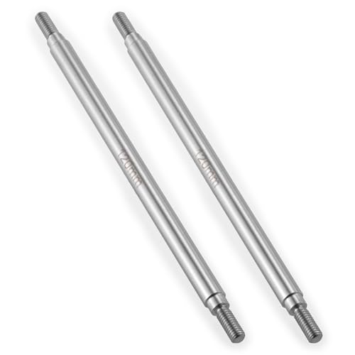 Stainless Steel Suspension Links 120mm for SCX10 TRX4 | Chassis Linkages Set 1/10 Scale RC Crawler Car Accessories - size: 120mm