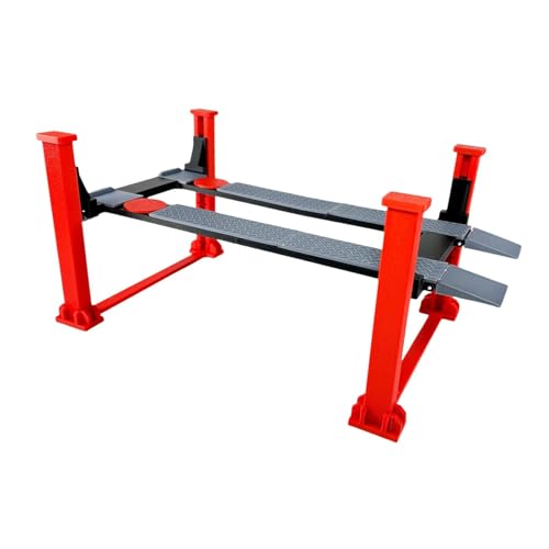 RC Car Stand,RC Miniature Lifting Platform, Portable for 1/18 Scale Crawler Car Adjustable, Four Post