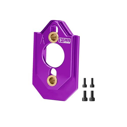 GPM 7075-T6 Alloy rc Adjustable Motor Mount Compatible with ARRMA 1/16 Quake Grom Gorgon RC Model Car, Upgrade Part (Purple) - color: Purple