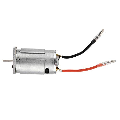 RC E9661 Motor 390, Brushed Motor 390 with Fixed Plate 1/16 RC Car Spare Parts for Truggy Short Course 1631 1651 1621 Car Model Accessory Smax