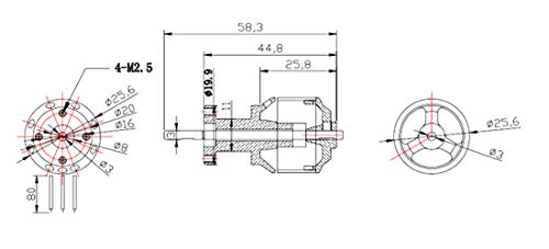 DD 90mm EDF 12 Blades Ducted Fan with 1450KV RC Brushless Motor Balance Tested for EDF 6S RC Jet Airplane - size: 90MM EDF, style: Motor Only
