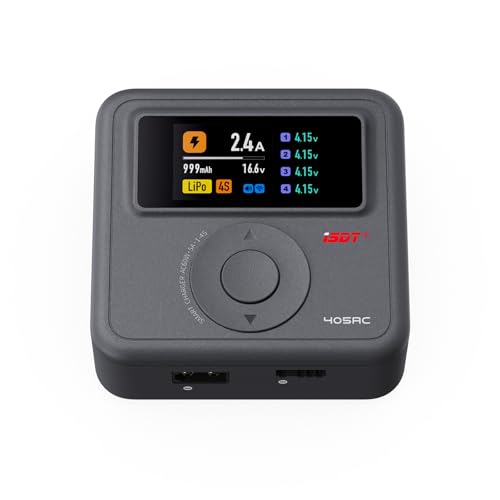 ISDT 405AC Lipo Battery 60W AC Charger 5W Discharger LiHv/LiPo/Life/Lilon NiMH/Pb Charger