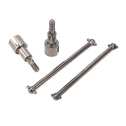 RC Car Rear Drive Shaft Replacement, Steel Rear Axle Shaft for SCY 16101 16102 16103 16201 1/16 RC Cars, High - Precision Dogbone with Smooth Power Transmission