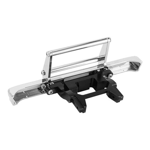 INJORA 23g Front Bumper - CNC Aluminum Bumper for 1/18 RC Crawler TRX4M High Trail K10 Upgrade - size: Front