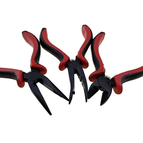 VENOMRC-11IN1 RC Tools Kits Box Set Screwdriver Pliers Hex Repair for Helicopter Multirotors/RC CAR,Remote Control Car/Airplane(Black-RED)