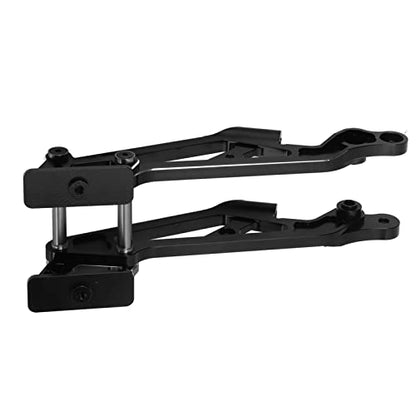 Metal Rear Wing Mount Set, 1/8 Aluminum Alloy Remote Control Car Upgrade Mount Accessory (1) - size: 1