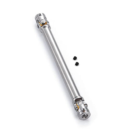 RC-Hub 1Pcs RC Driveshafts Metal Drive Shaft 45-50/47-57/55-67/60-80mm for 1:14 Tamiya Trailer Tractor Truck RC Crawler Car (115-155mm) - size: 115-155mm