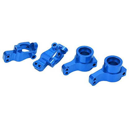 RC Block C Hub Carrier, Aluminum Alloy Steering Cup Upgrade Part Set for LOSI 22S 1/10 Rear Drive Short Course Truck (Blue - color: Blue