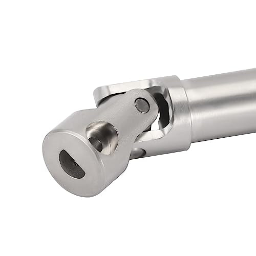 INJORA Stainless Steel D-Shaped Hole Drive Shaft for SCX24 Deadbolt GX470
