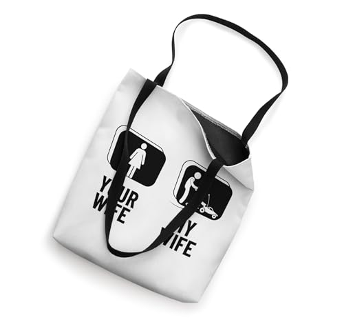 Remote Control Racing Your Wife My Wife Husband RC Cars Tote Bag